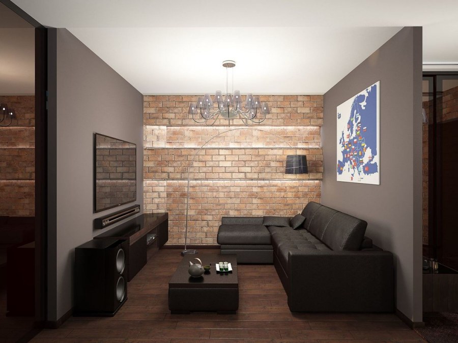 Гостиная лофт п 44