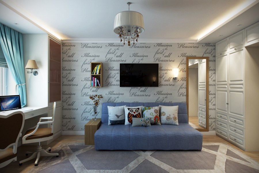 Неоклассика с элементами лофта