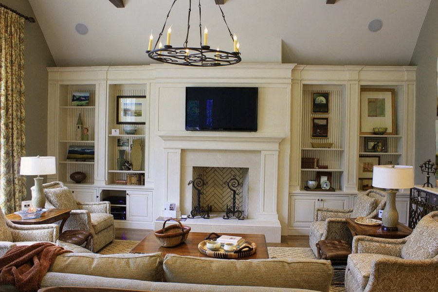 Гостиная в американском стиле