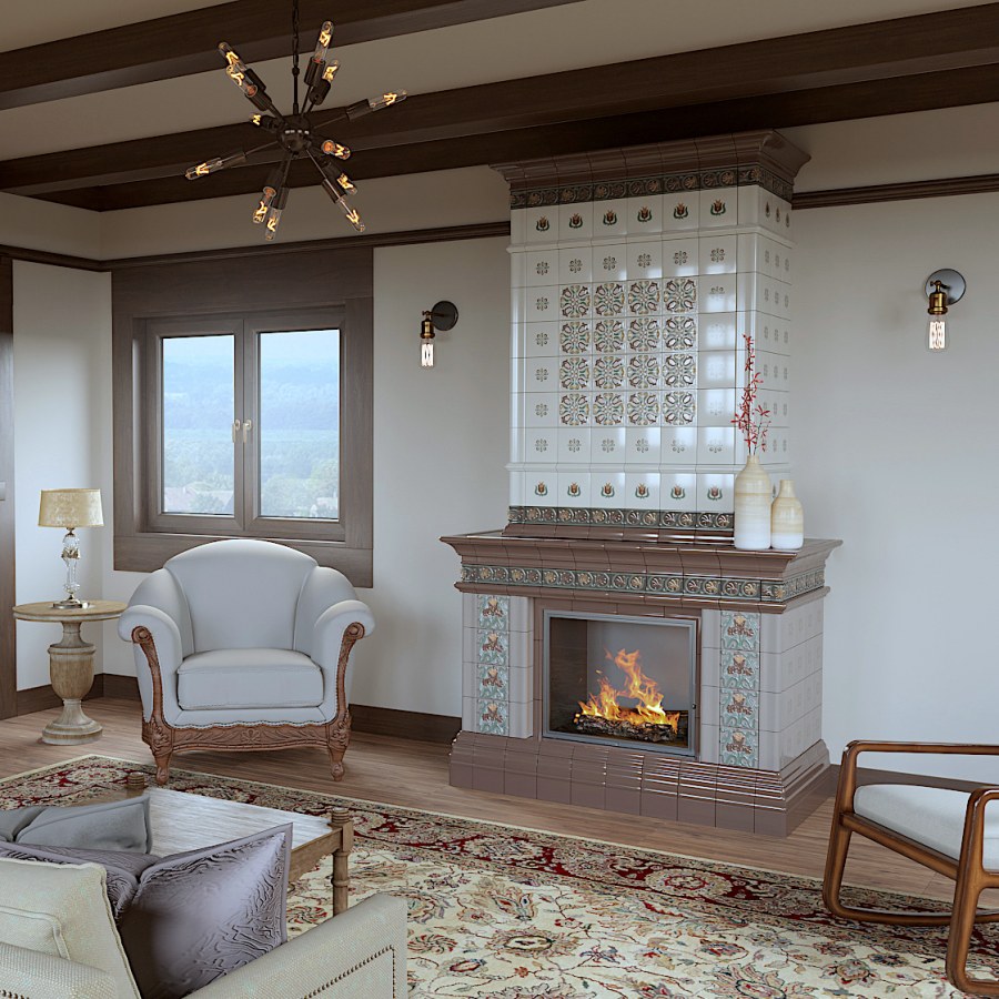 Гостиные в американском стиле