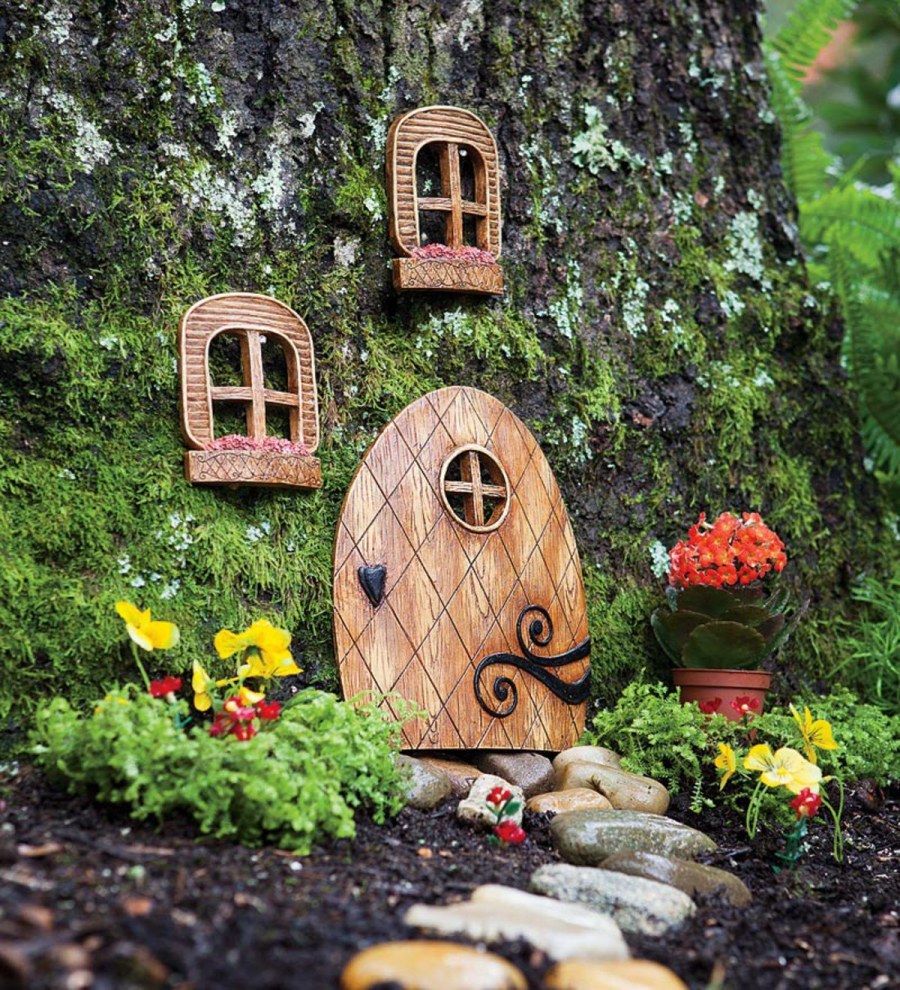 Домики для гномов в саду
