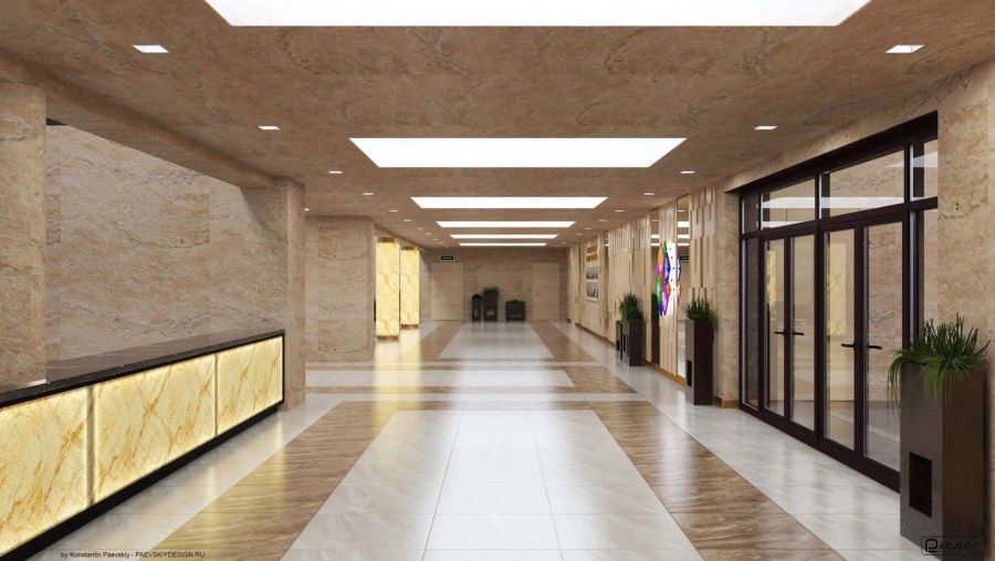 Зрительный зал ДК Молзино