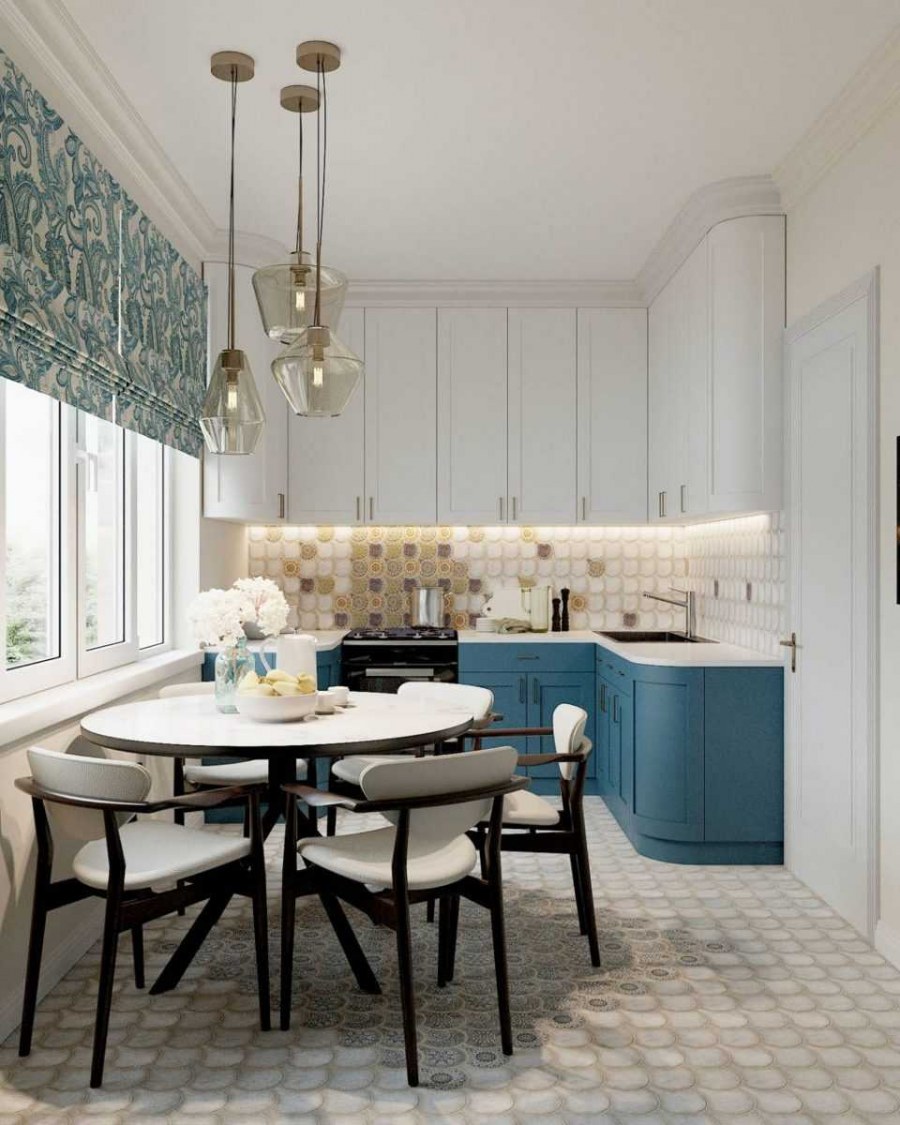 Кухня в светлых тонах