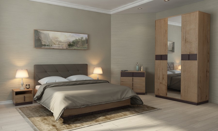 Спальный гарнитур Бруно фабрика