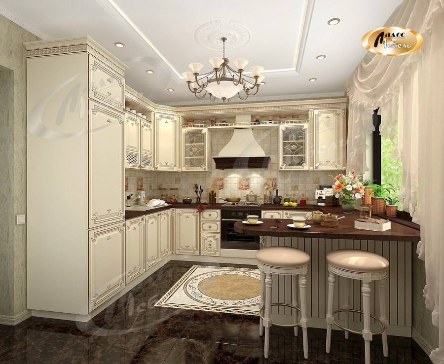 Кухни фабрики Ладос мебель