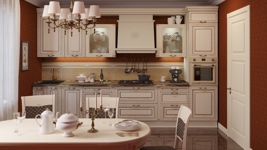 Кухня в классическом стиле