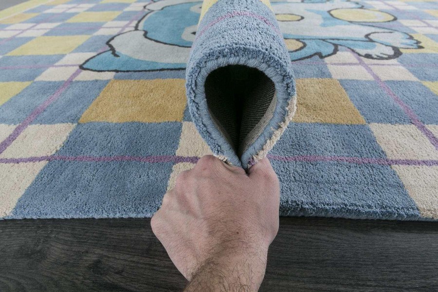 Индийский ковер хлопковый «Happy Day» 8s2-AE-BGE-GRN 140 X 200 см