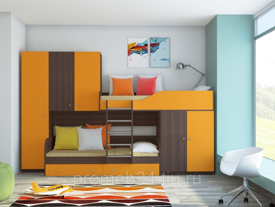 Шкаф для двоих детей