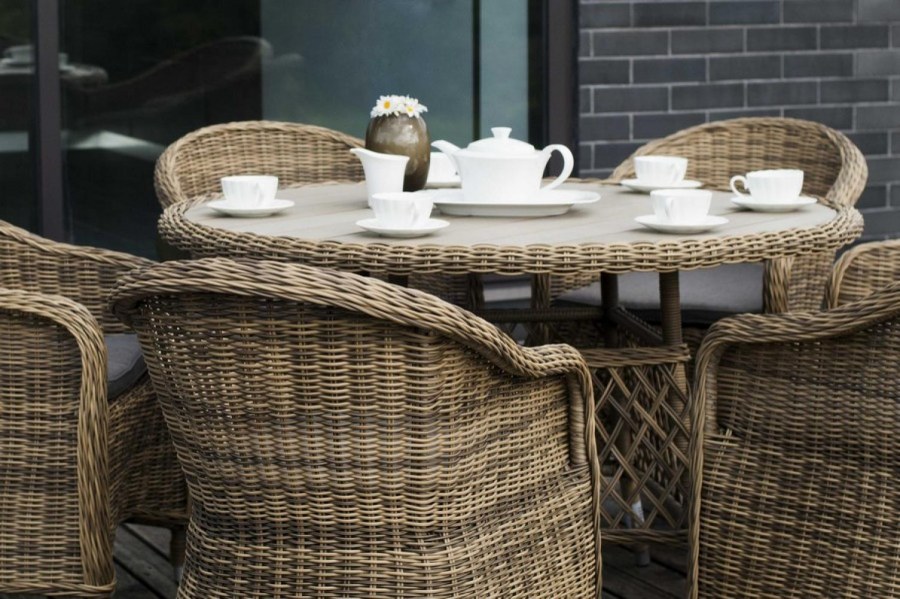 Кресло Равенна из искусственного ротанга