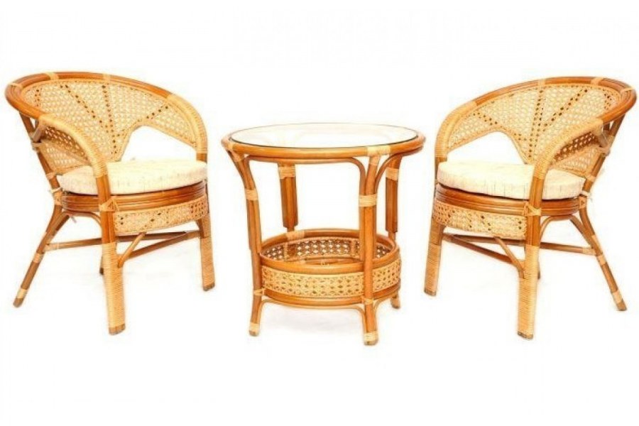 Комплект плетеной мебели Pelangi 02/15