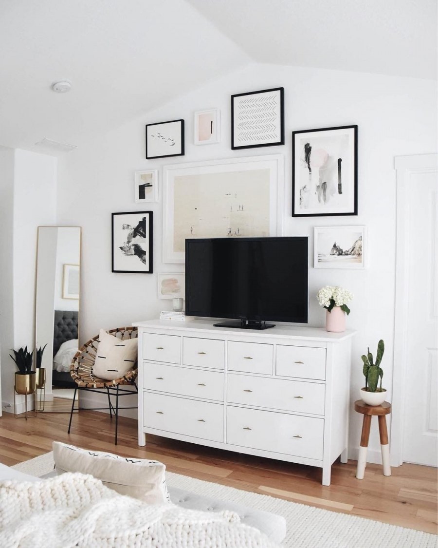 Комод икеа ХЕМНЭС под телевизор