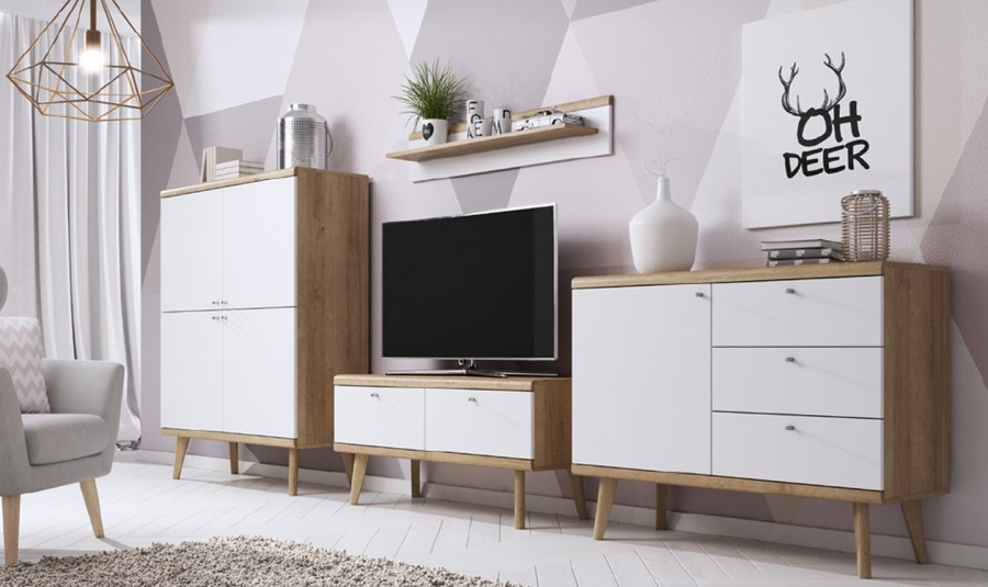 Модульная гостиная Нордик-1 Scandi