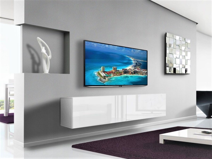 Настенный комод под телевизор