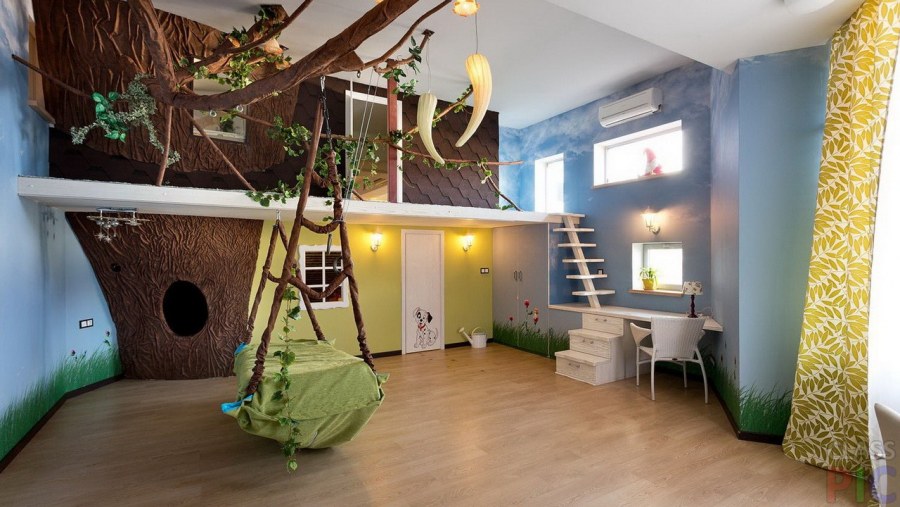 Интерьер игровой комнаты