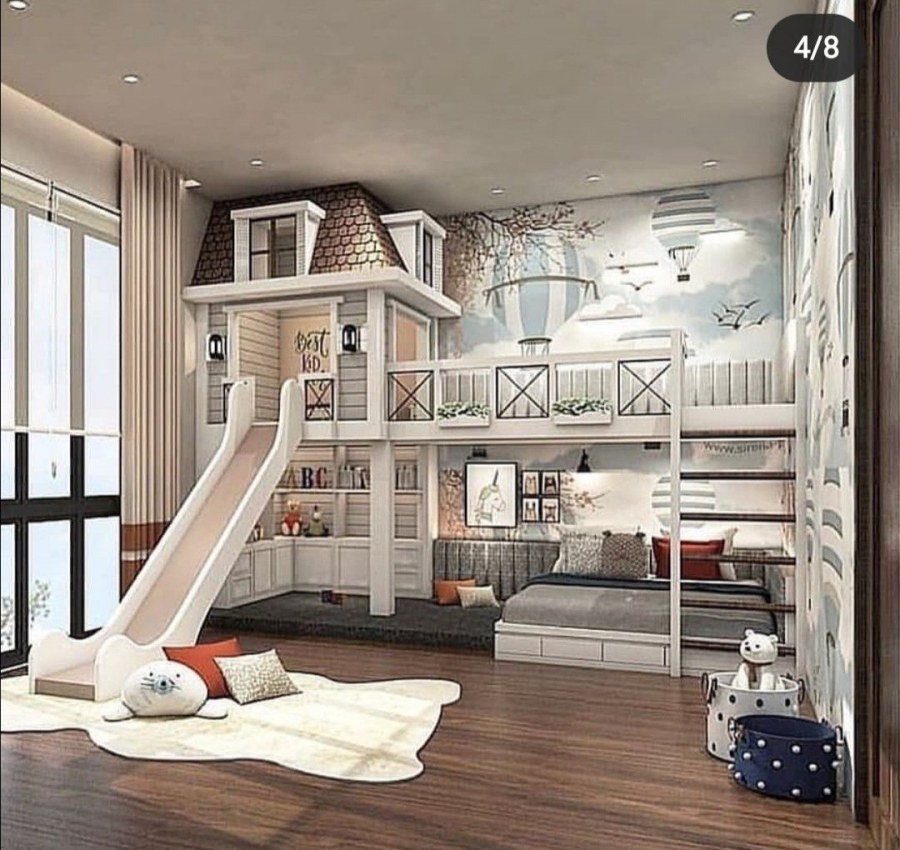 Крутые детские комнаты