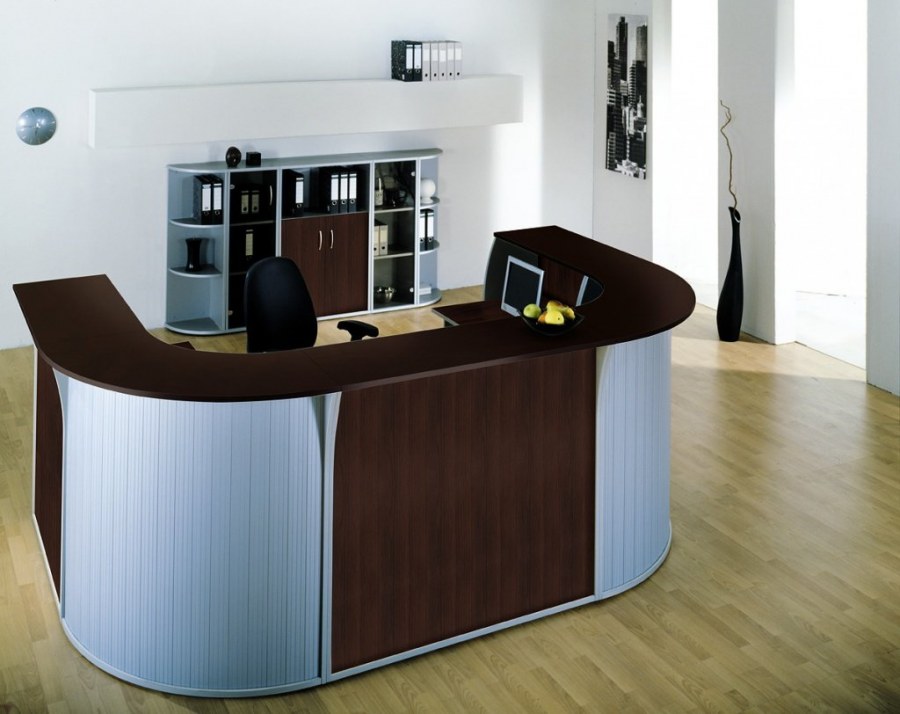 Стойка ресепшн Имаго орех