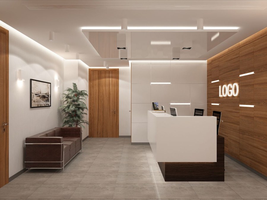 Интерьер приемной секретаря