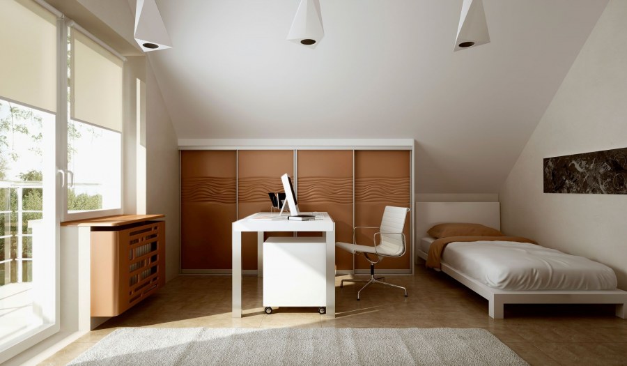 Мебель для мансардных комнат