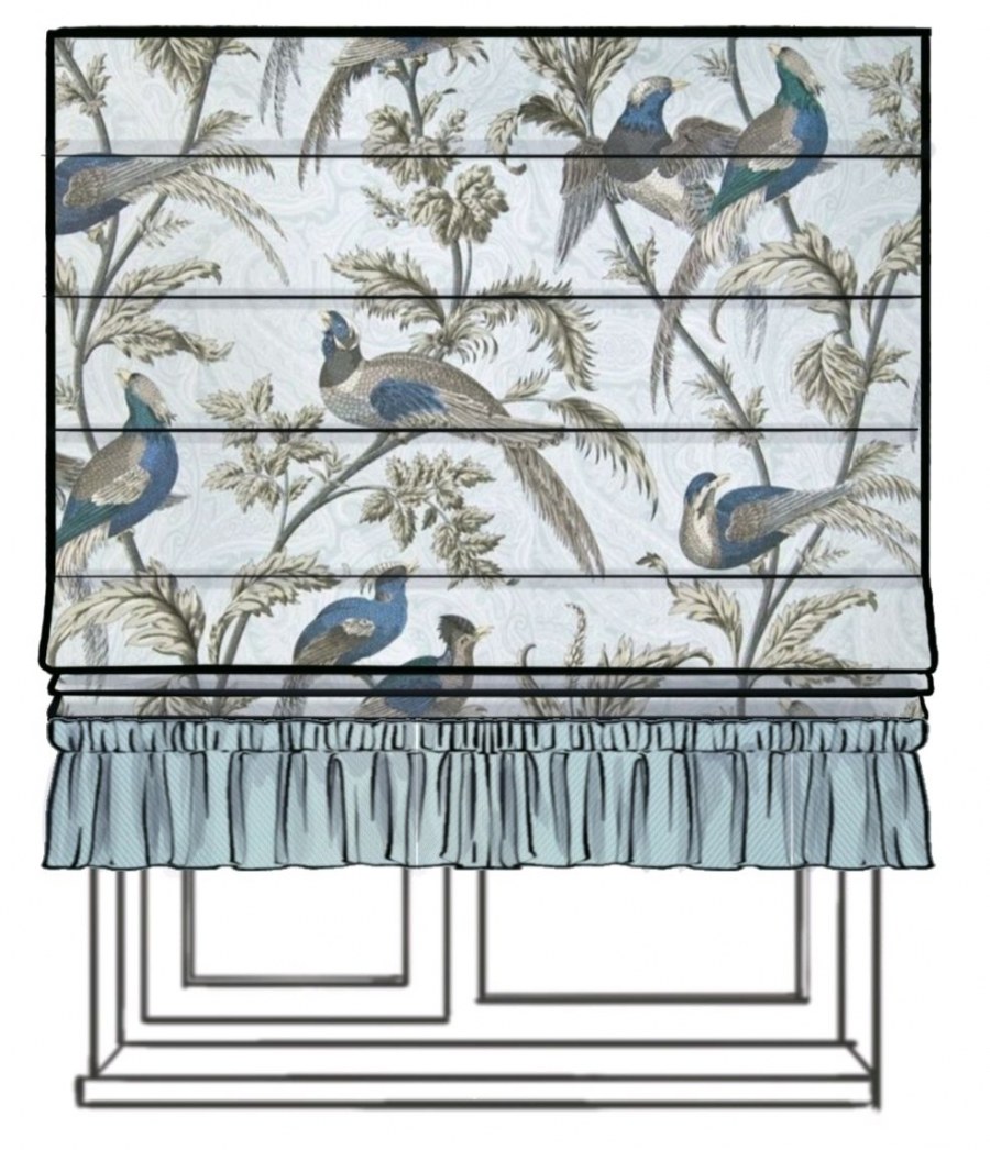 Римская штора уют 5623 Терра