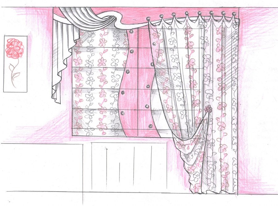 Римские шторы Блэк Сантос