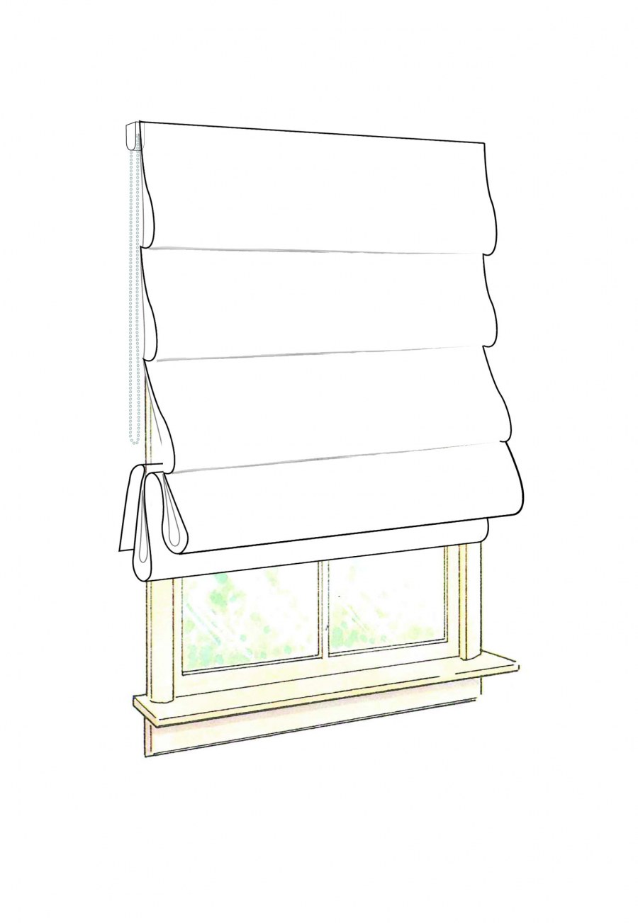 Эскизы римских штор