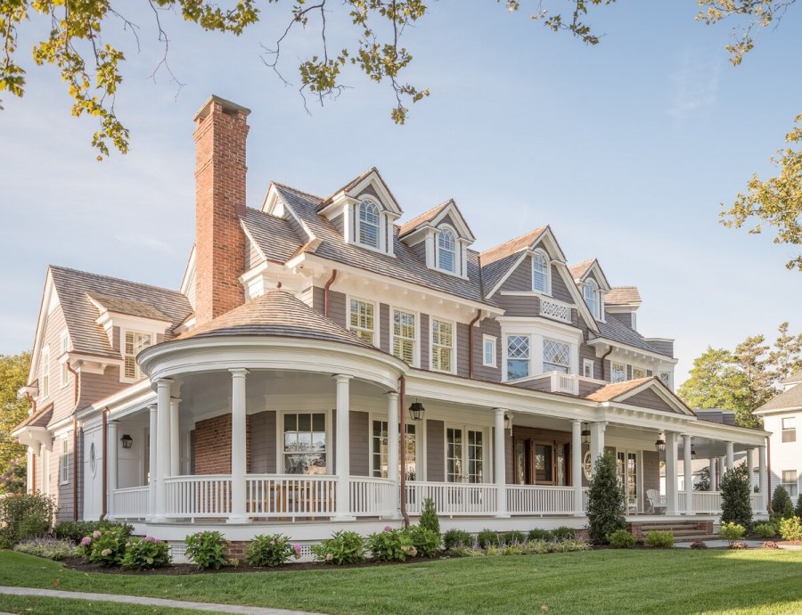 Маленький дом в американском стиле