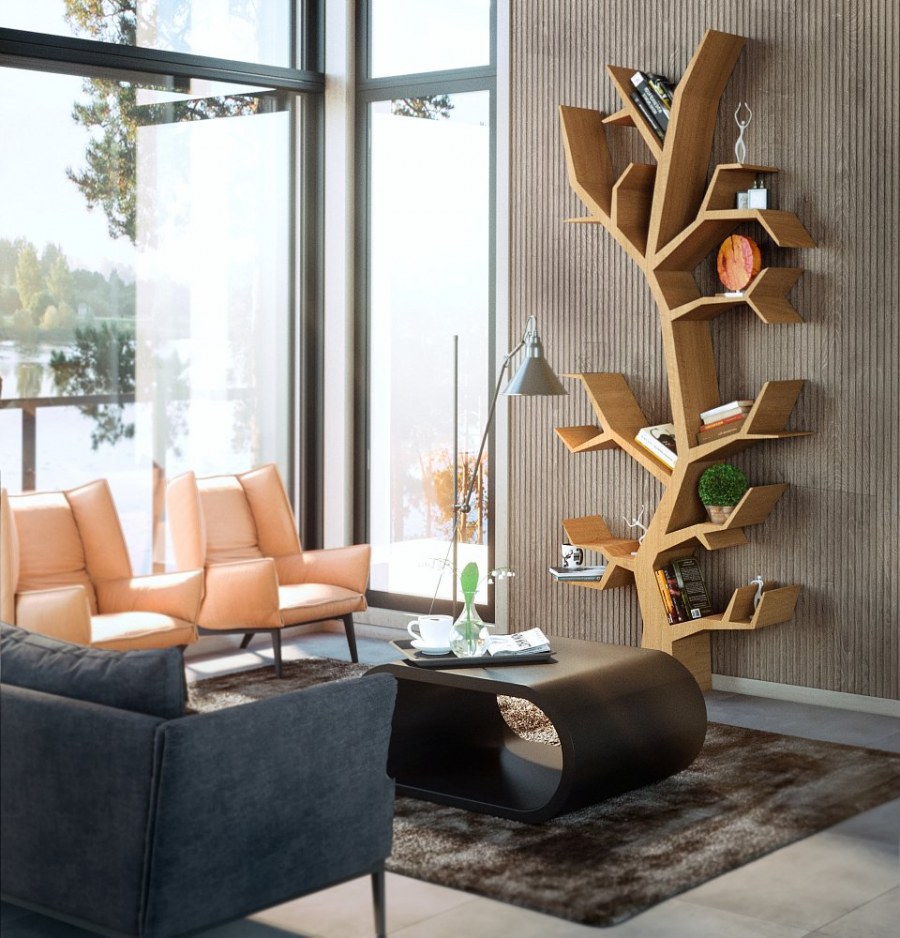 Полка в виде дерева