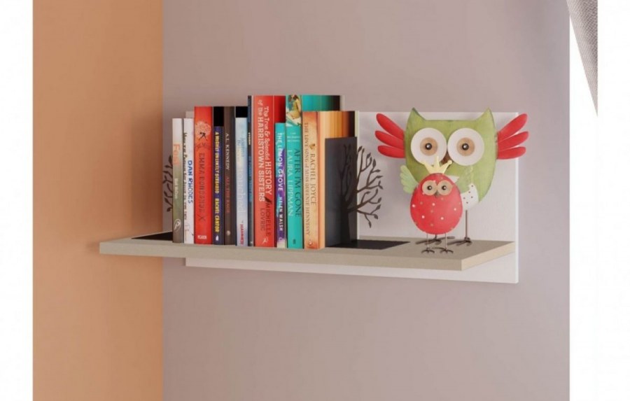 Полка книжная Polini Classic белый