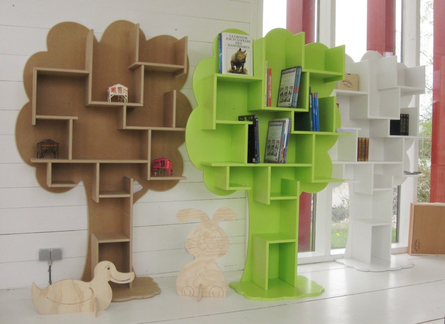 Необычные книжные полки