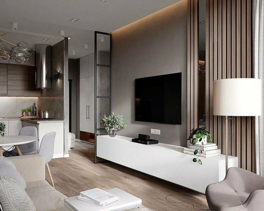 Гостиная в современном стиле