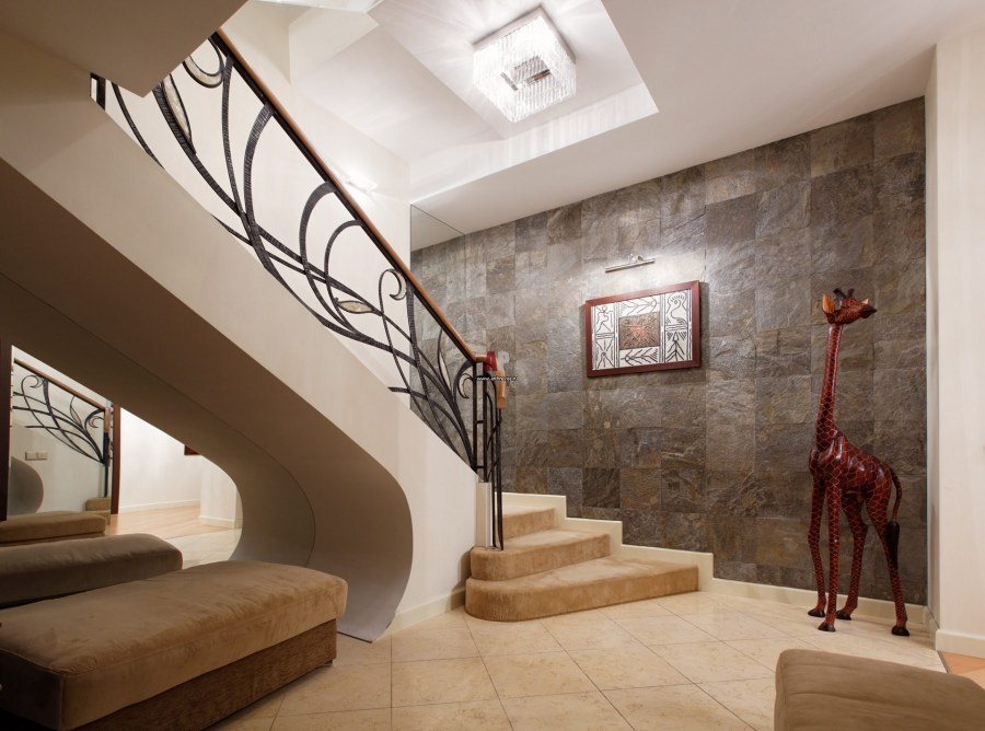 Перила в современном интерьере