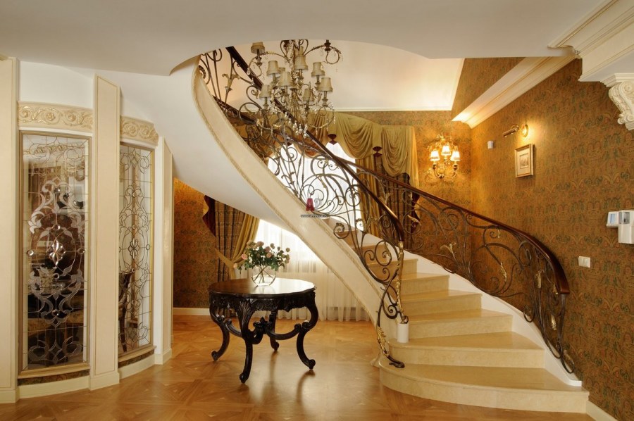 Красивые интерьерные лестницы