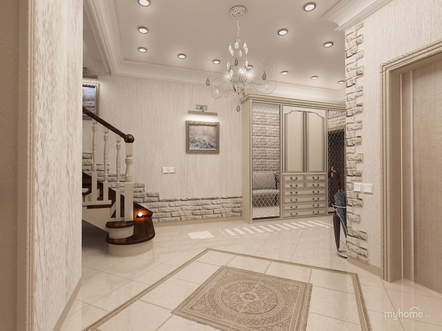 Холл прихожая в доме