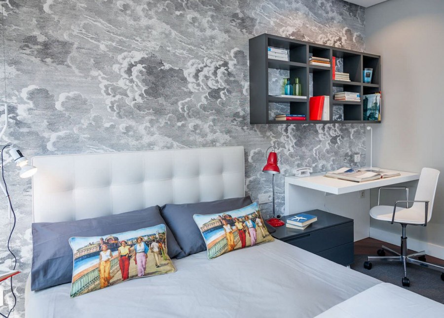 Комната для мальчика в синих тонах