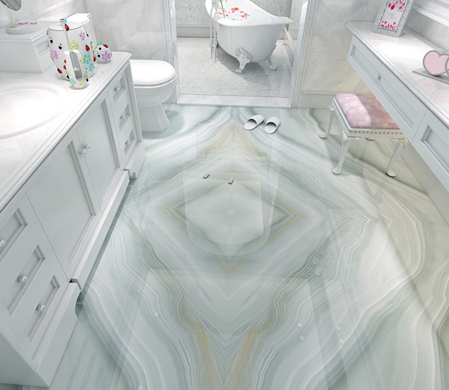 Плитка напольная капли