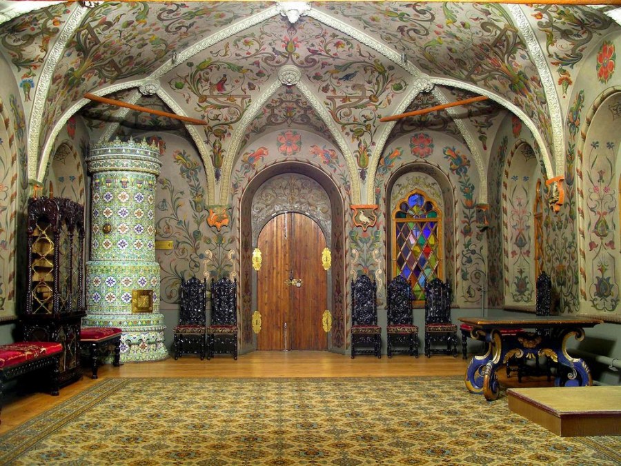 Теремной дворец Московского Кремля интерьер