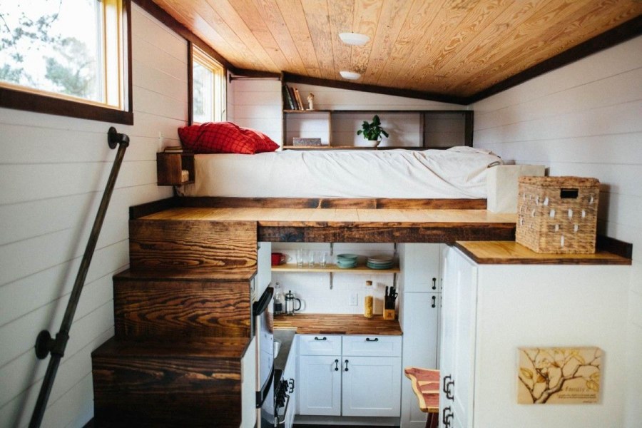 Tiny House с печкой
