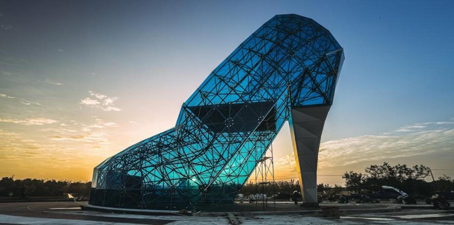 Церковь в виде хрустальной туфельки на Тайване