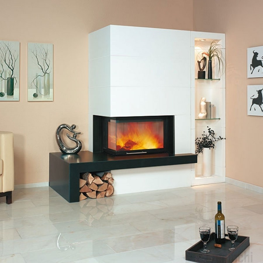 Угловой камин Харк