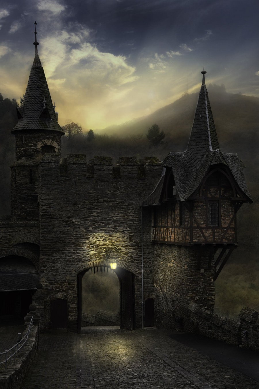 Медивал замок вампира