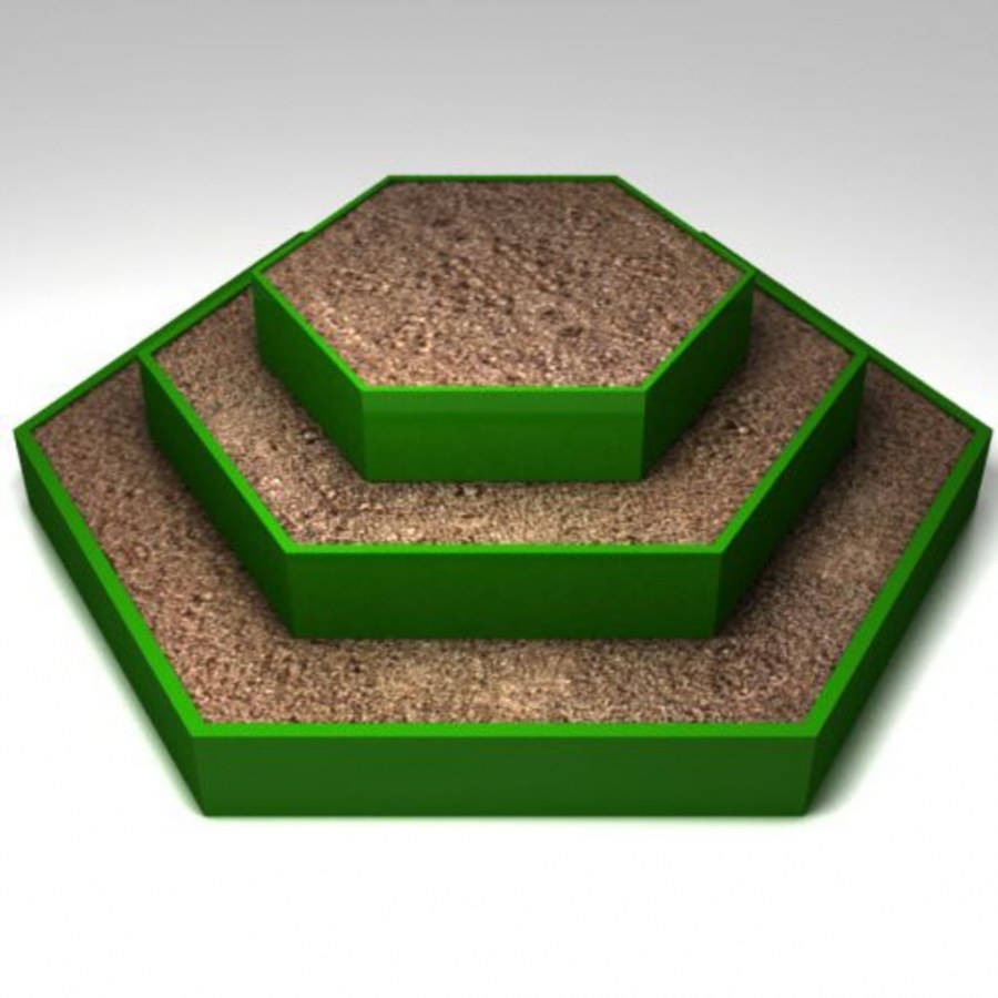 Паллеты в саду