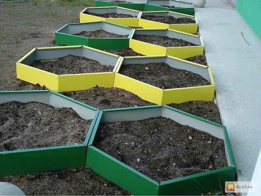 Шестиугольные грядки