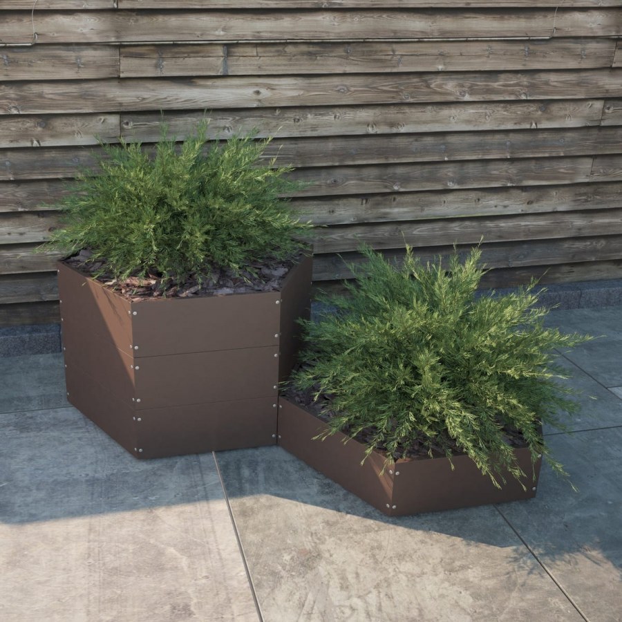 Клумба шестиугольная благо Каскад