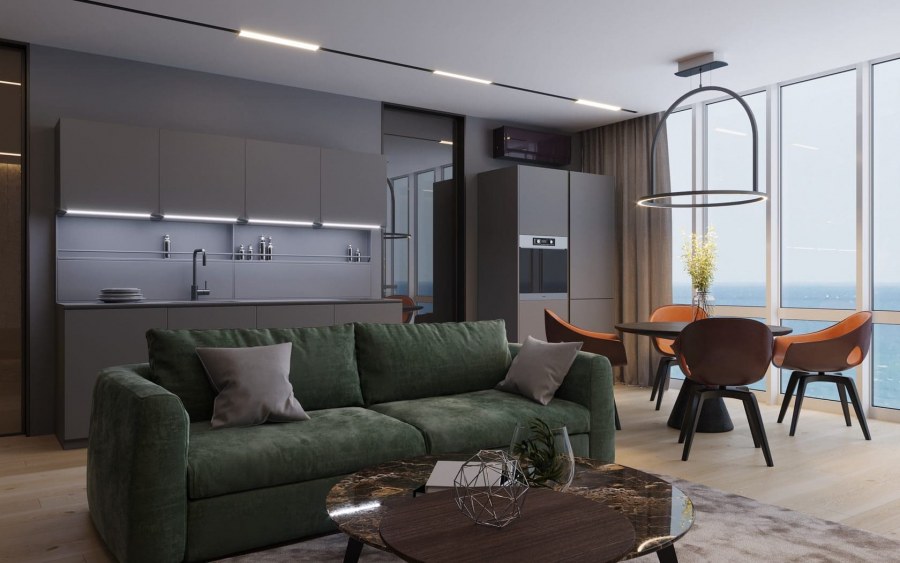 Красивая визуализация интерьера