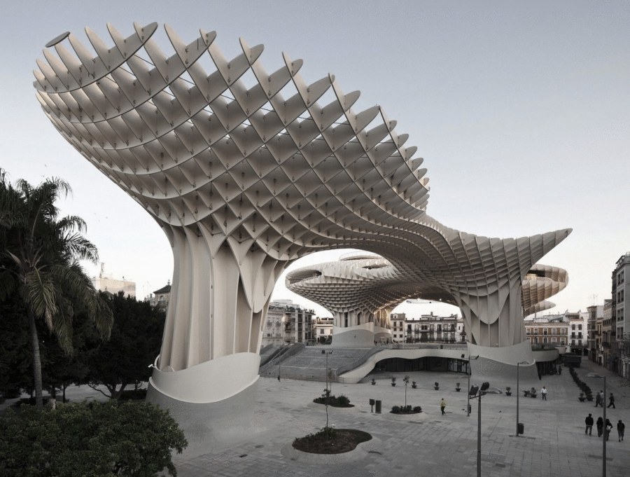 Metropol Parasol Севилья Испания 2011 Архитектор