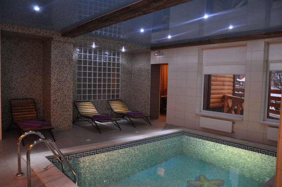 Сауна и бассейн в частном доме