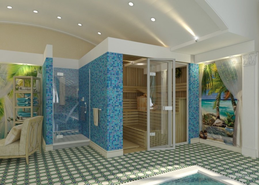 Сауна и душевая в частном доме