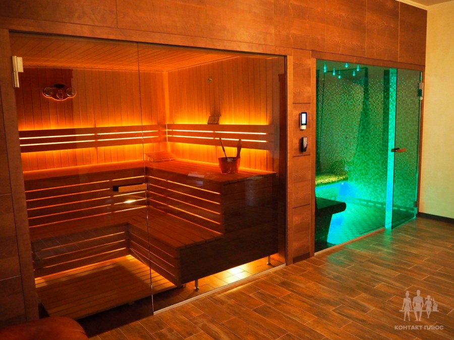 Сауна и хамам в загородном доме