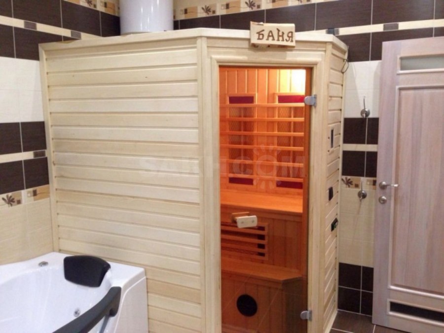 Мини сауна в ванную
