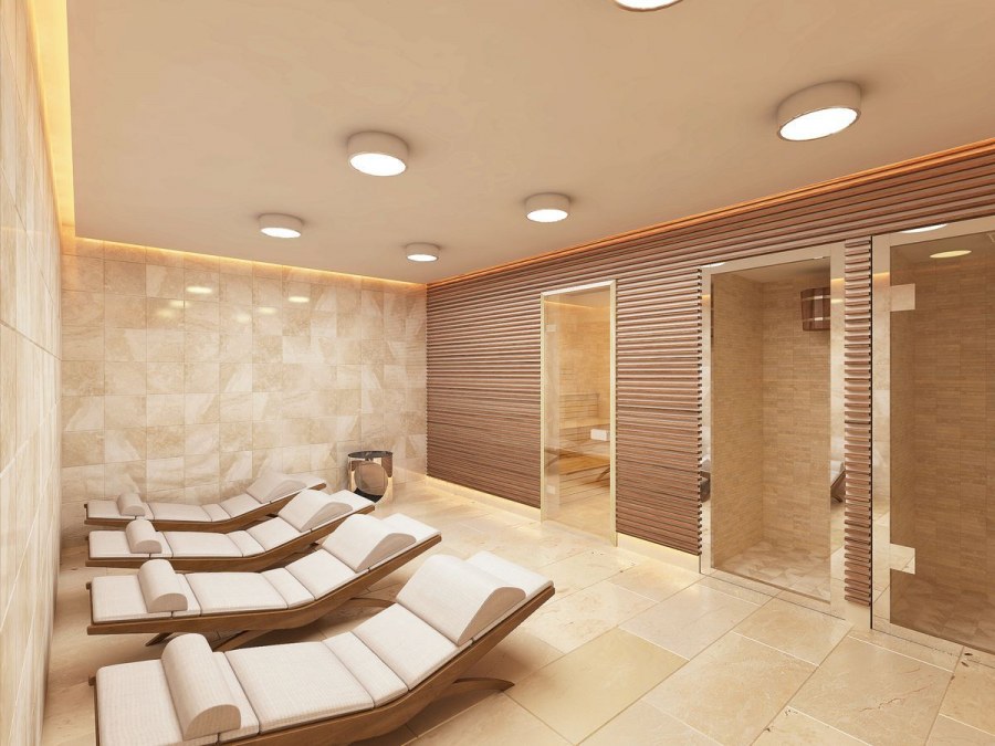 Отделка спа зоны